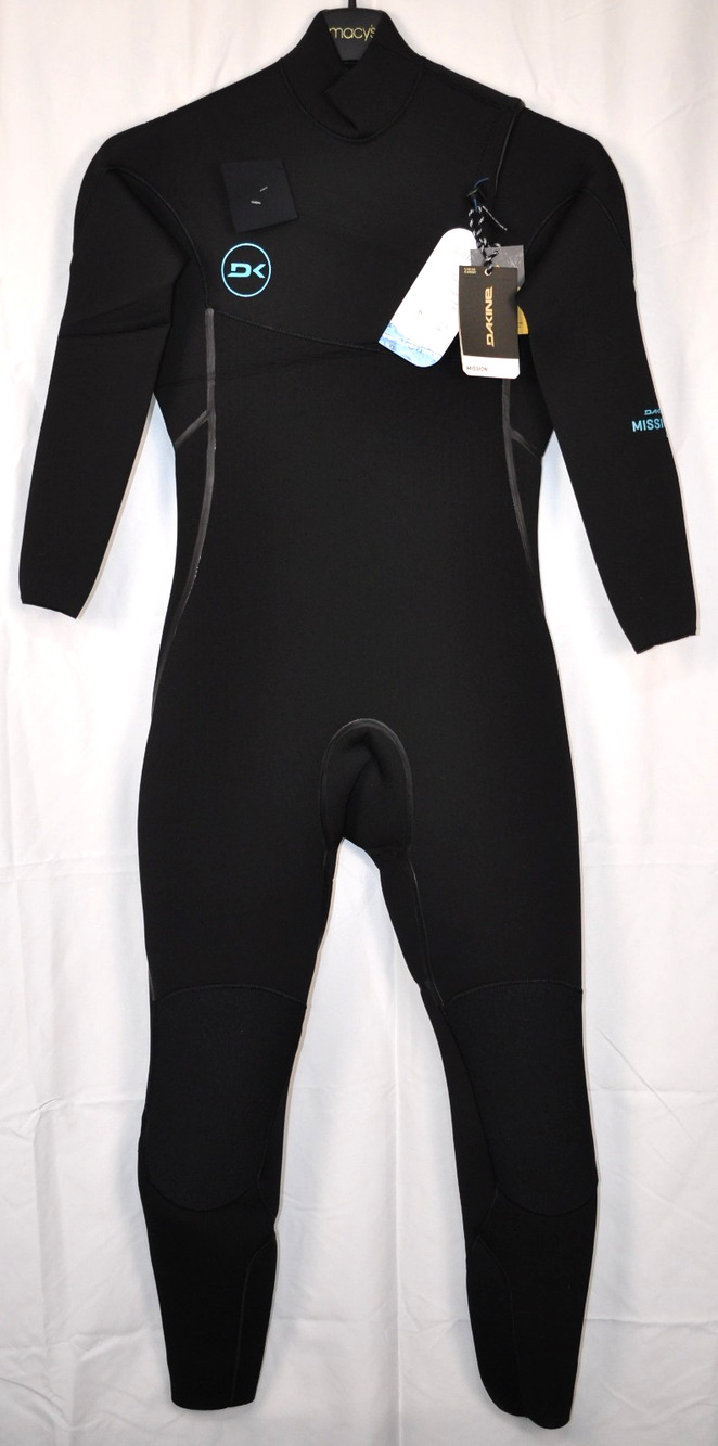 DAKINE Mission 4/3 Men's Front Zip Wetsuit Size LS NEW With Tags.